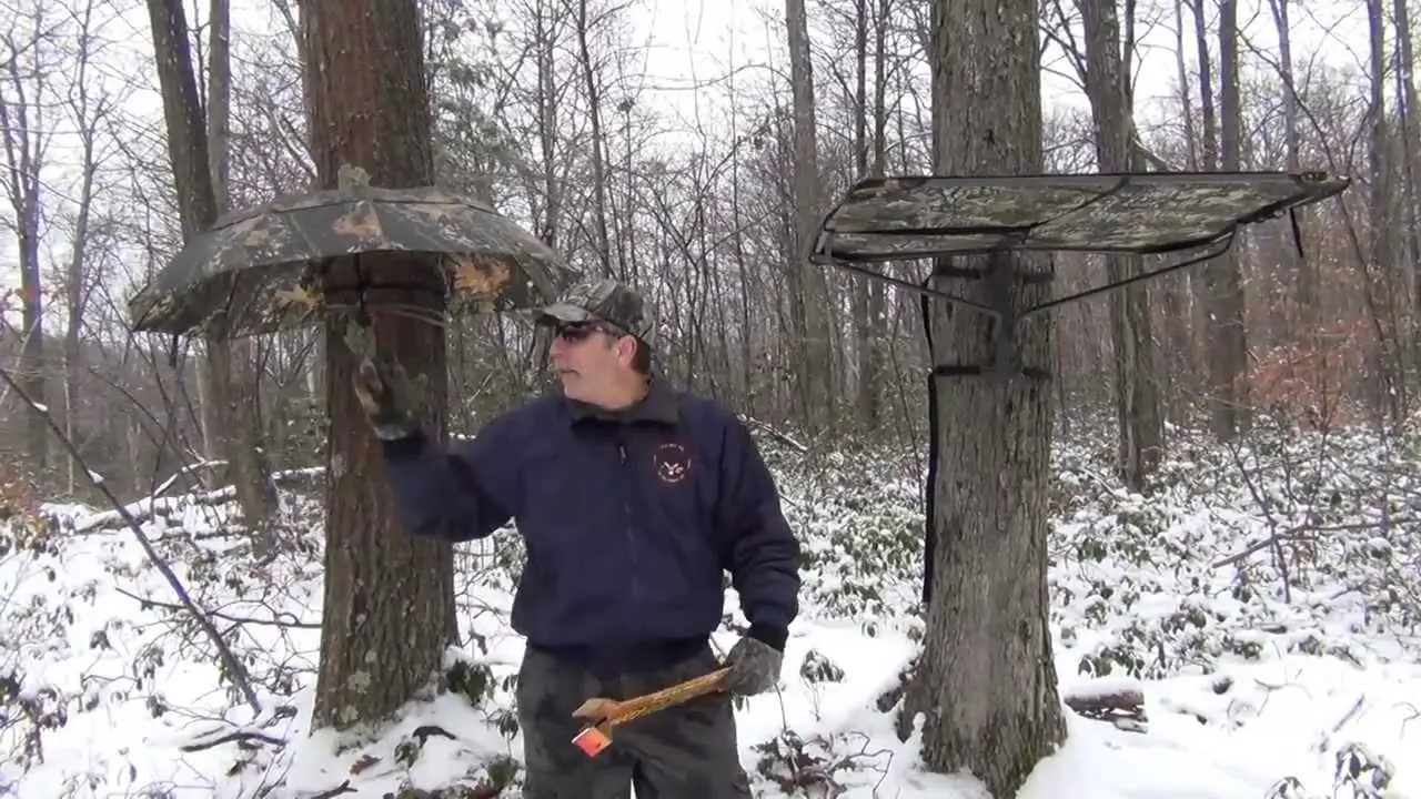 Diy Tree Stand Umbrella