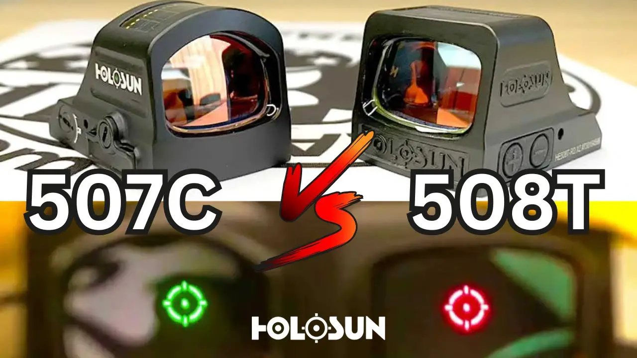 Holosun 507C Vs 508T