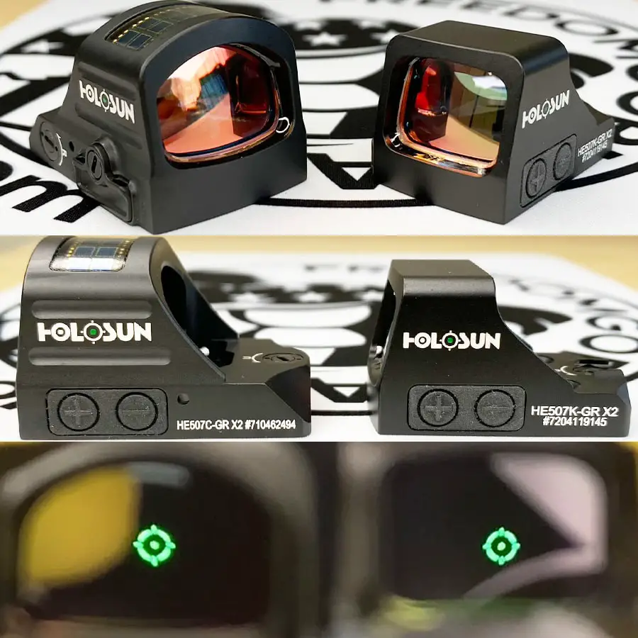 Holosun 507K Vs 507C