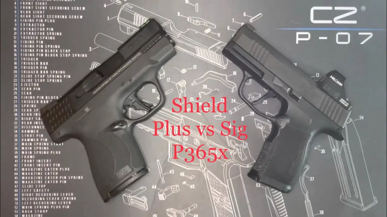 Sig P365X Vs Shield Plus