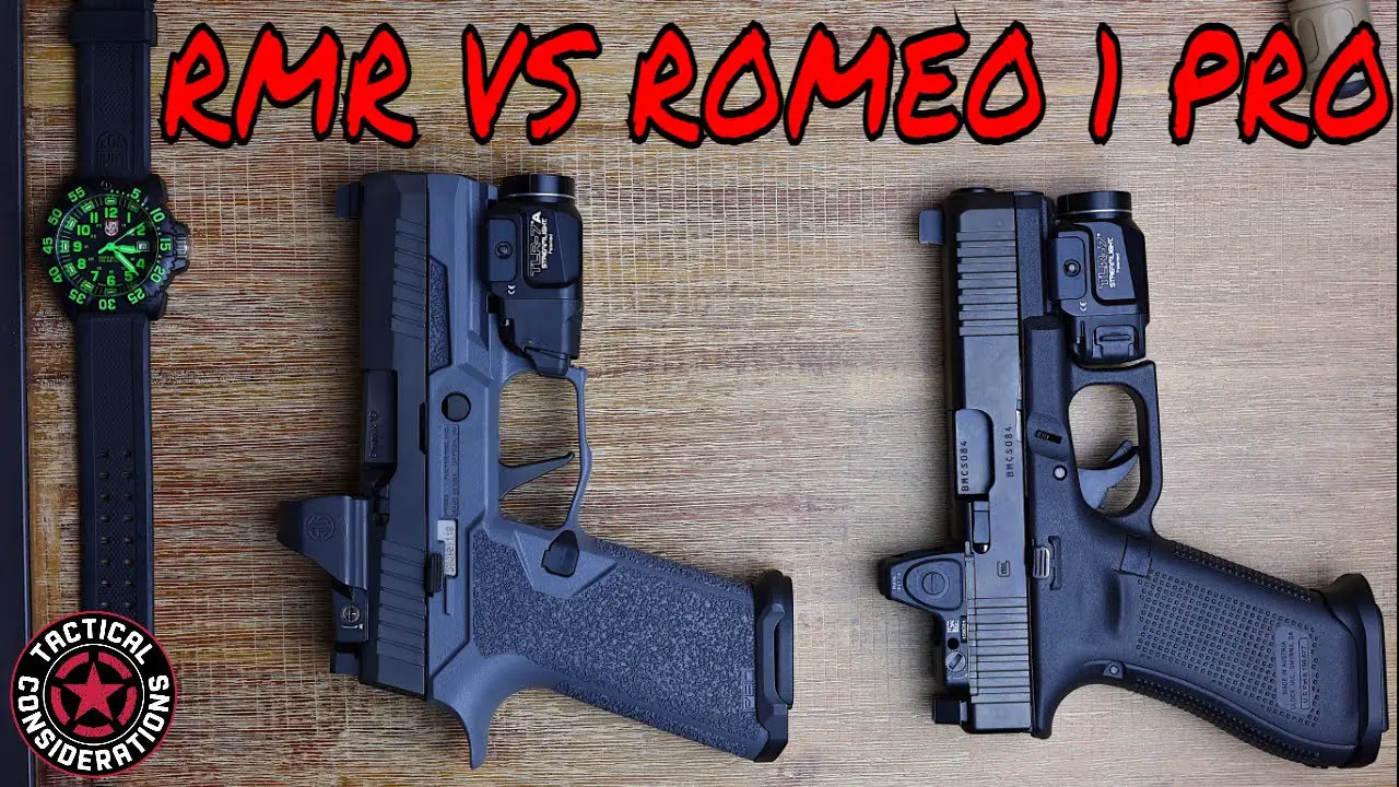 Sig Romeo 1 Vs Trijicon Rmr