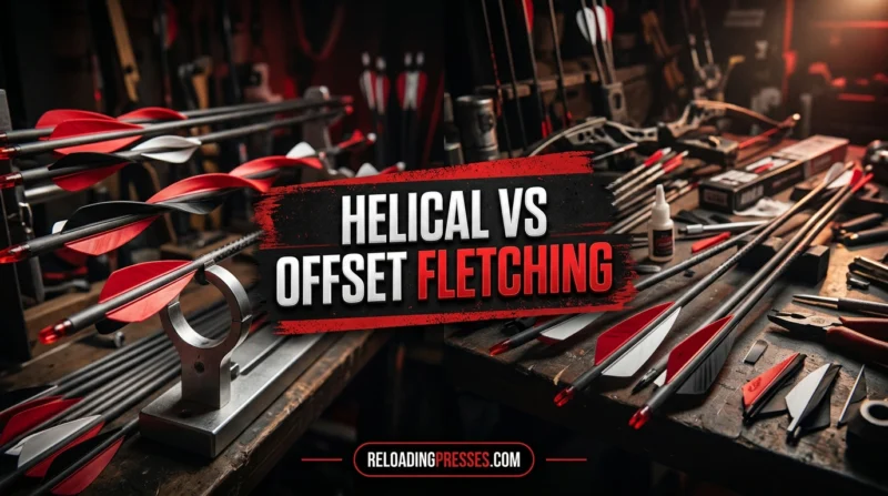 Helical Vs Offset Fletching