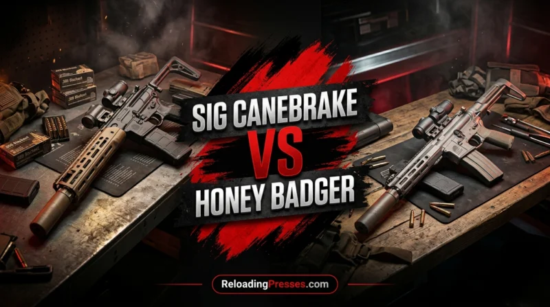 Sig Canebrake Vs Honey Badger