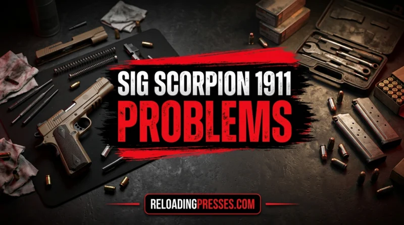 Sig Scorpion Problems