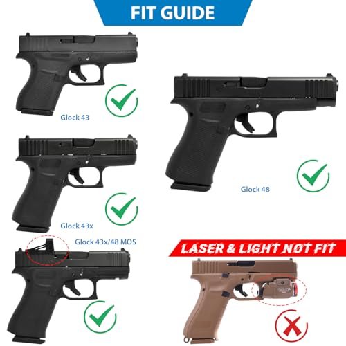 Best Holsters For Glock 43 & Glock 43X