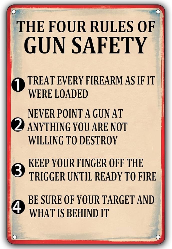 Rules Of Gun Safety